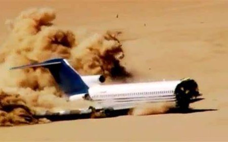 Flash: un jet privé s' est écrasé aux ÉTats-Unis