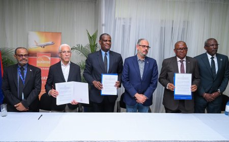 Reprise des vols domestiques : un protocole d'accord signé entre l'État haïtien et Sunrise Airways