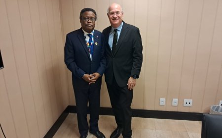 Au Brésil, Fritz Alphonse Jean rencontre le Président de la BID