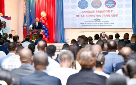 Haïti : le gouvernement célèbre la Journée mondiale de la fonction publique