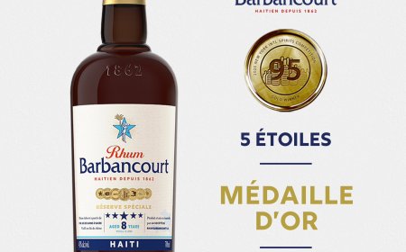 Rhum Barbancourt médaillé d'or au New York International Spirits Competition  2025