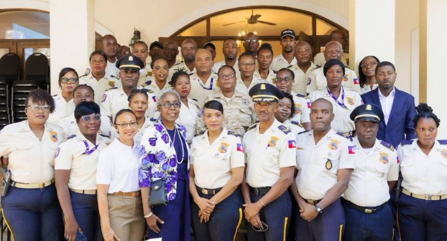 Renforcement des capacités de la PNH : 62 policiers, dont 37 femmes, formés à l’investigation des violences sexuelles