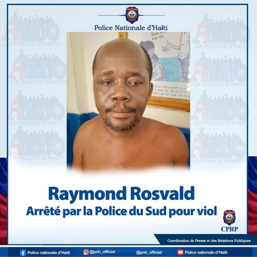 Viol sur mineure aux Cayes : la PNH interpelle un suspect présumé