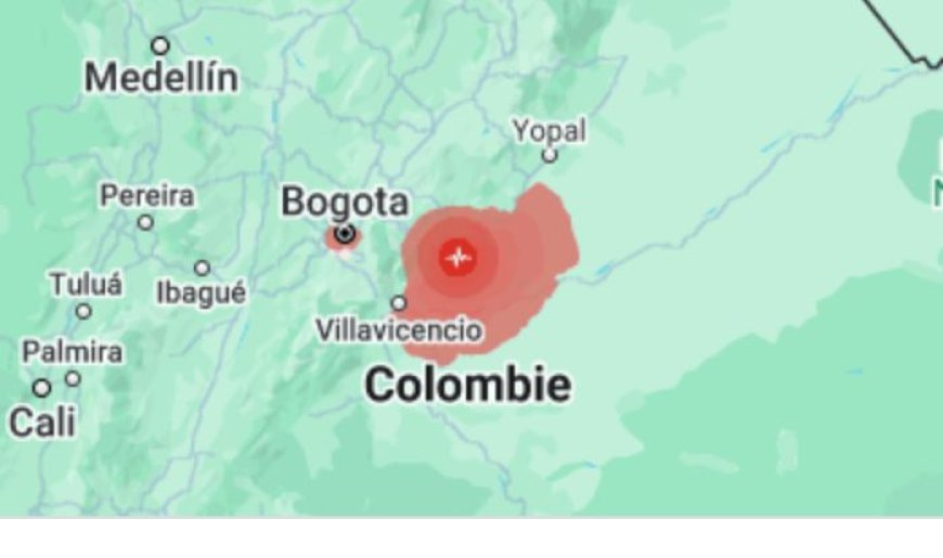 Colombie : un puissant tremblement de terre ressenti à Bogota