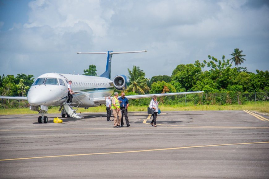Aux Cayes, l'aéroport international Antoine Simon accueille son premier vol international