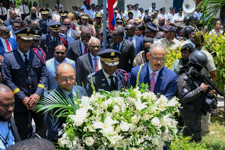 Célébration du 30e anniversaire de la Police Nationale d'Haïti