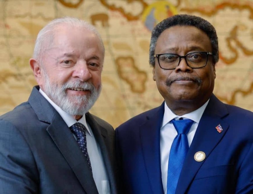 Fritz Alphonse Jean rencontre son homologue brésilien Lula autour de la crise haïtienne