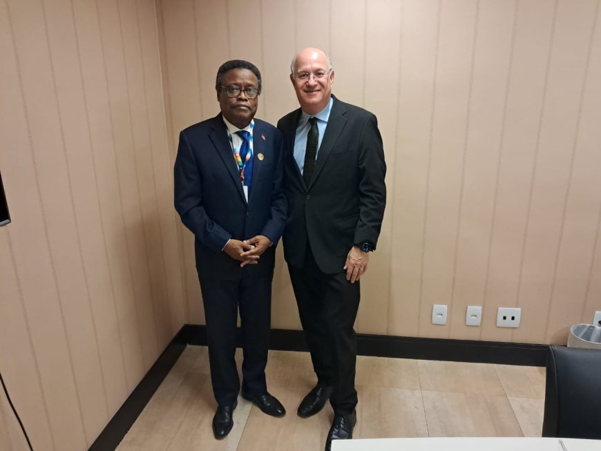 Au Brésil, Fritz Alphonse Jean rencontre le Président de la BID