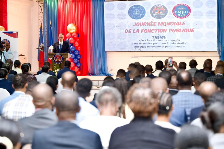 Haïti : le gouvernement célèbre la Journée mondiale de la fonction publique