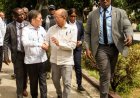 Leslie Voltaire visite la TNH en compagnie de l’ambassadeur de Taïwan