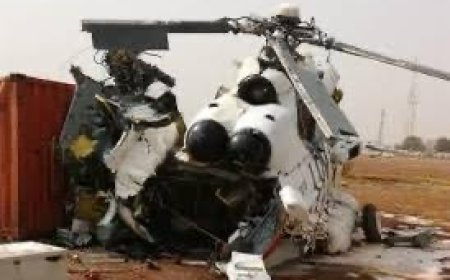 Somalie : un hélicoptère militaire s’écrase à l’aéroport de Mogadiscio