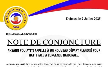 Transition en péril : Ansanm Pou Ayiti tire la sonnette d’alarme