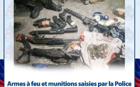 Tabarre : plusieurs bandits tués, des armes et des munitions saisies lors d'une intervention policière