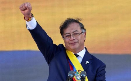 Gustavo Petro et un ministre colombien dans nos murs