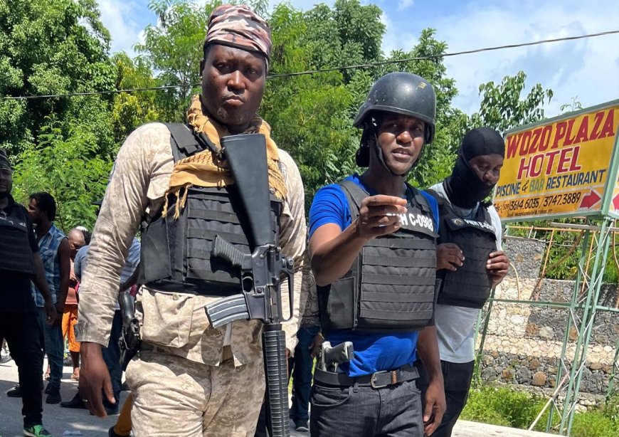 Le délégué départemental du Centre reste debout dans les combats à Mirebalais