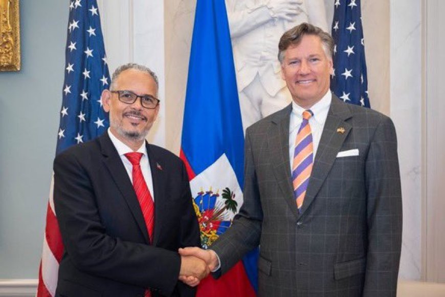 Aux États-Unis, le Premier ministre Fils-Aimé rencontre le sous-secrétaire d'État américain