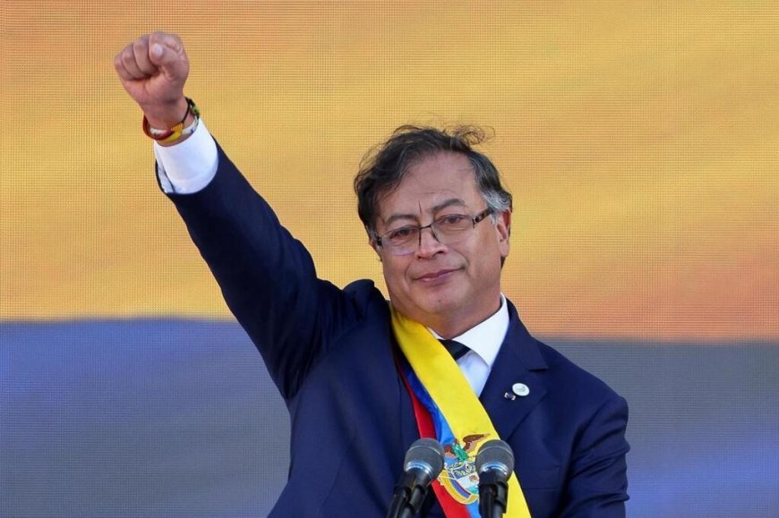 Gustavo Petro et un ministre colombien dans nos murs