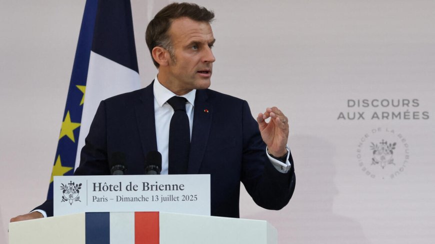 La France va reconnaître l'État de Palestine à l'ONU