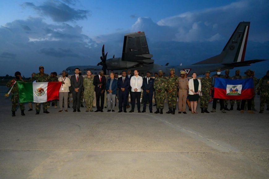 Défense nationale : 150 militaires haïtiens, dont 15 femmes, s’envolent vers le Mexique pour une formation stratégique