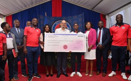 Haïti : la  Primature et le MJSAC mobilisent 100 millions de gourdes pour les U-17 et la relance du football national